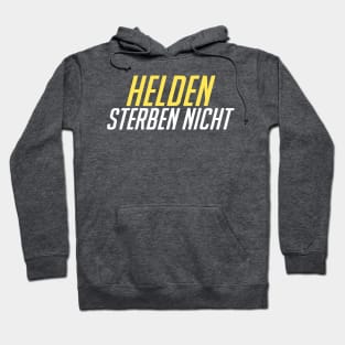 Helden Sterben Nicht! White/Gold Hoodie